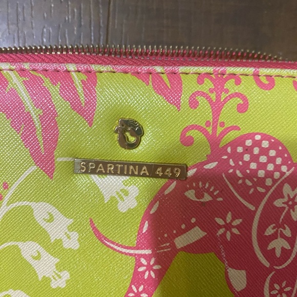 Spartina Retreat Elephant print wristlet - Picture 5 of 10